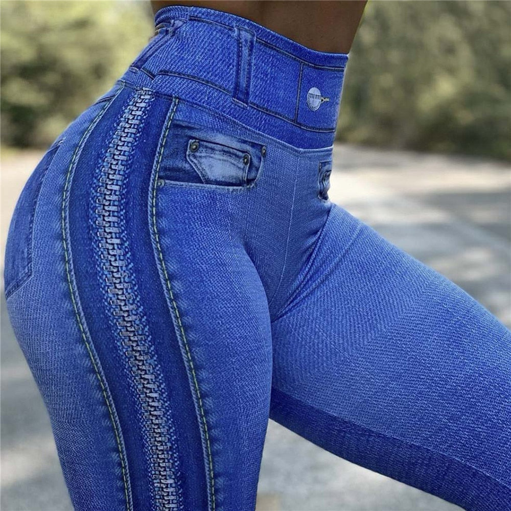 Calça Legging Cintura Alta sem Costura