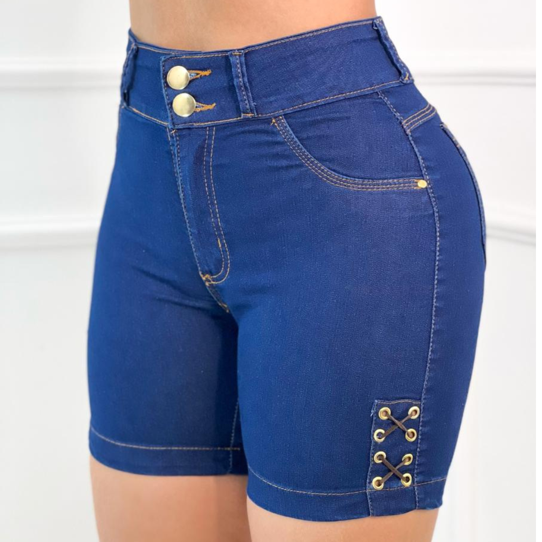 bermuda jeans feminina