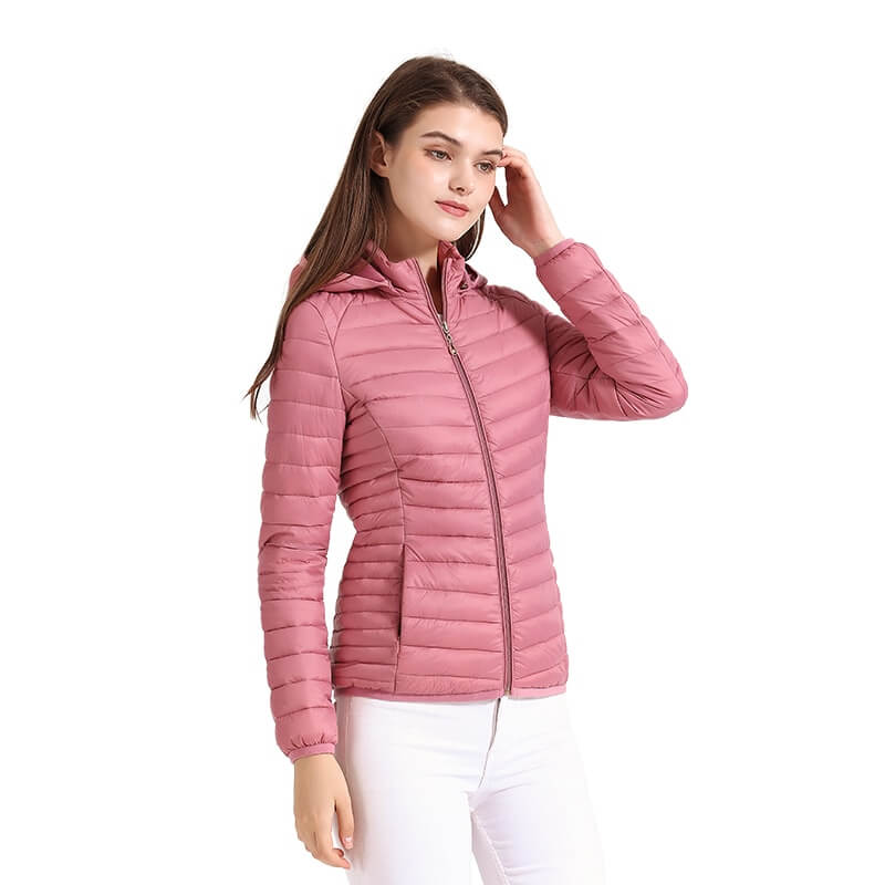 Jaqueta Feminina Winter Acolchoada Com Capuz